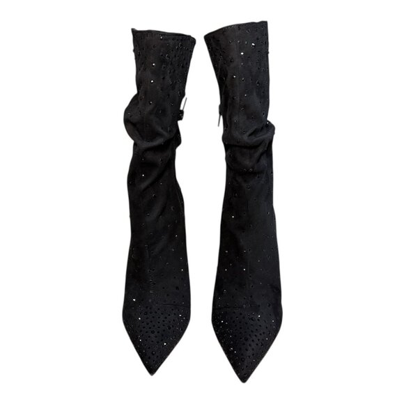 Thalia Sodi Womens Raquell Slouch Pointed Black Mc Size 8M - F41 - Picture 4 of 6